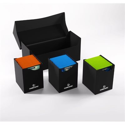 Deck Box: Triple Deck Holder 300+XL  Black - Trinity Hobby