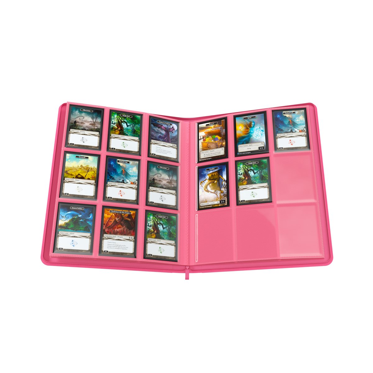 Binder: Zip-Up Album: 18-pkt: Pink - Trinity Hobby
