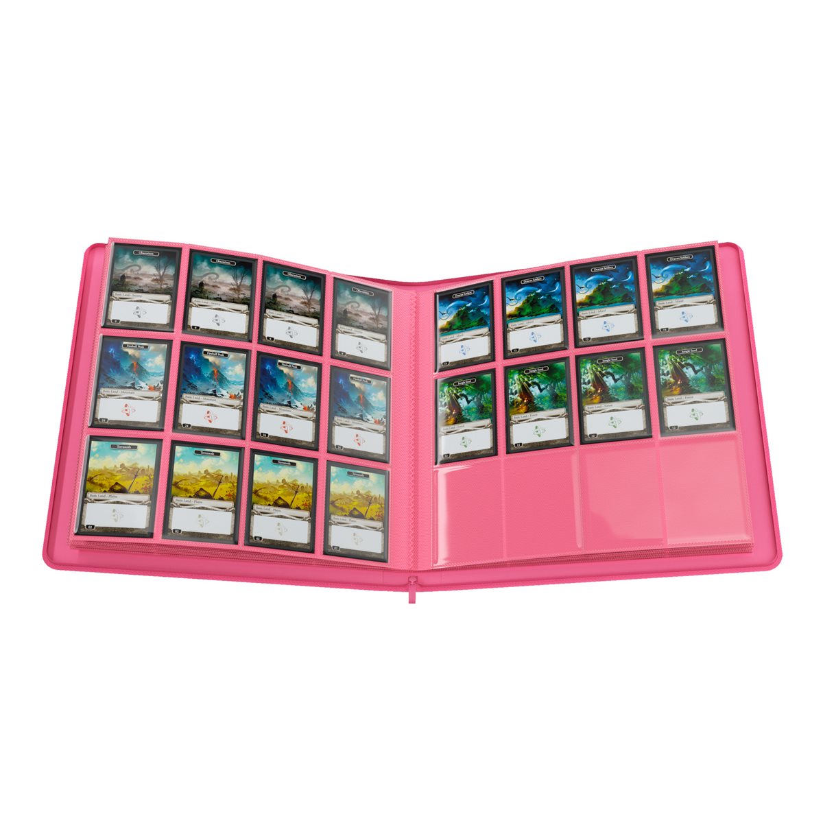 Binder: Zip-Up Album: 24-pkt: Pink - Trinity Hobby