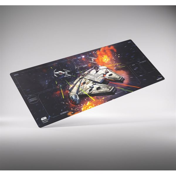 Playmat: Star Wars: Unlimited: Xtra-Wide Game Mat: Millenium Falcon (ML) - Trinity Hobby