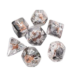Embraced Series: Shield & Weapons: RPG  Dice Set (7pcs)