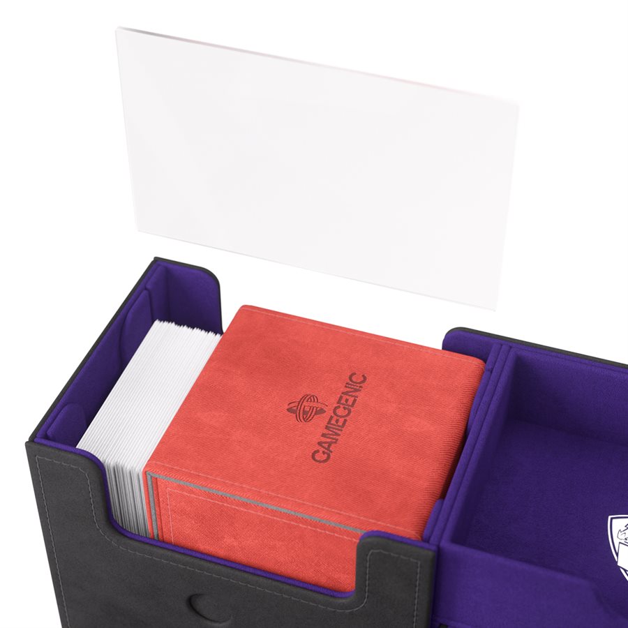 Deck Box: The Academic 133+ XL Black/Purple