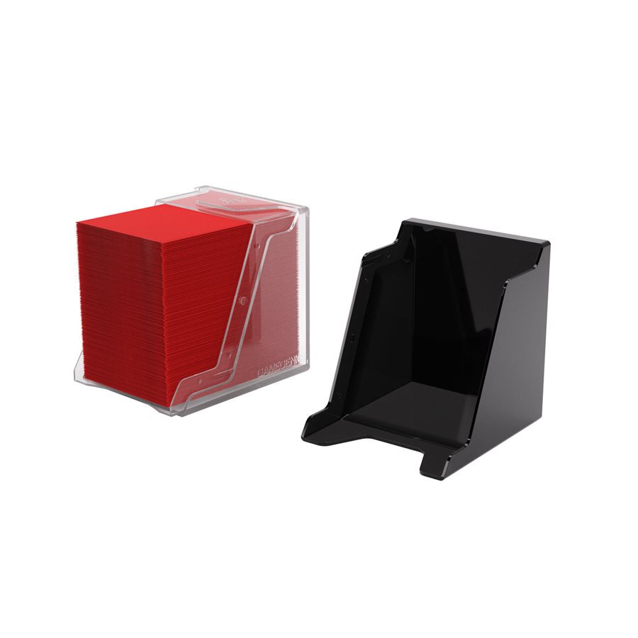 Deck Box: Bastion XL Black/Clear (100ct) - Trinity Hobby