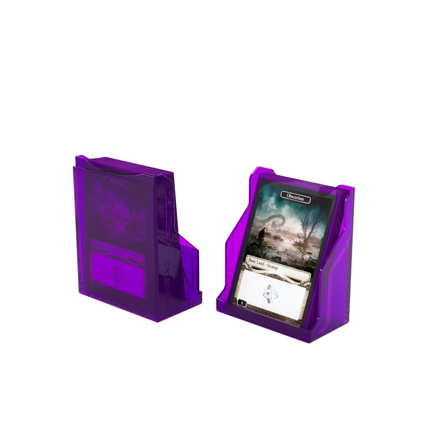 Deck Box: Bastion Purple (50ct) - Trinity Hobby