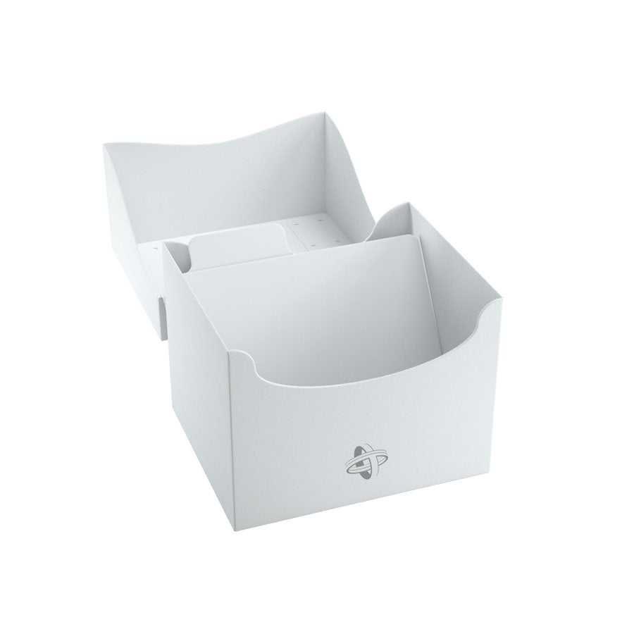 Deck Box: Side Holder XL White (100ct) - Trinity Hobby