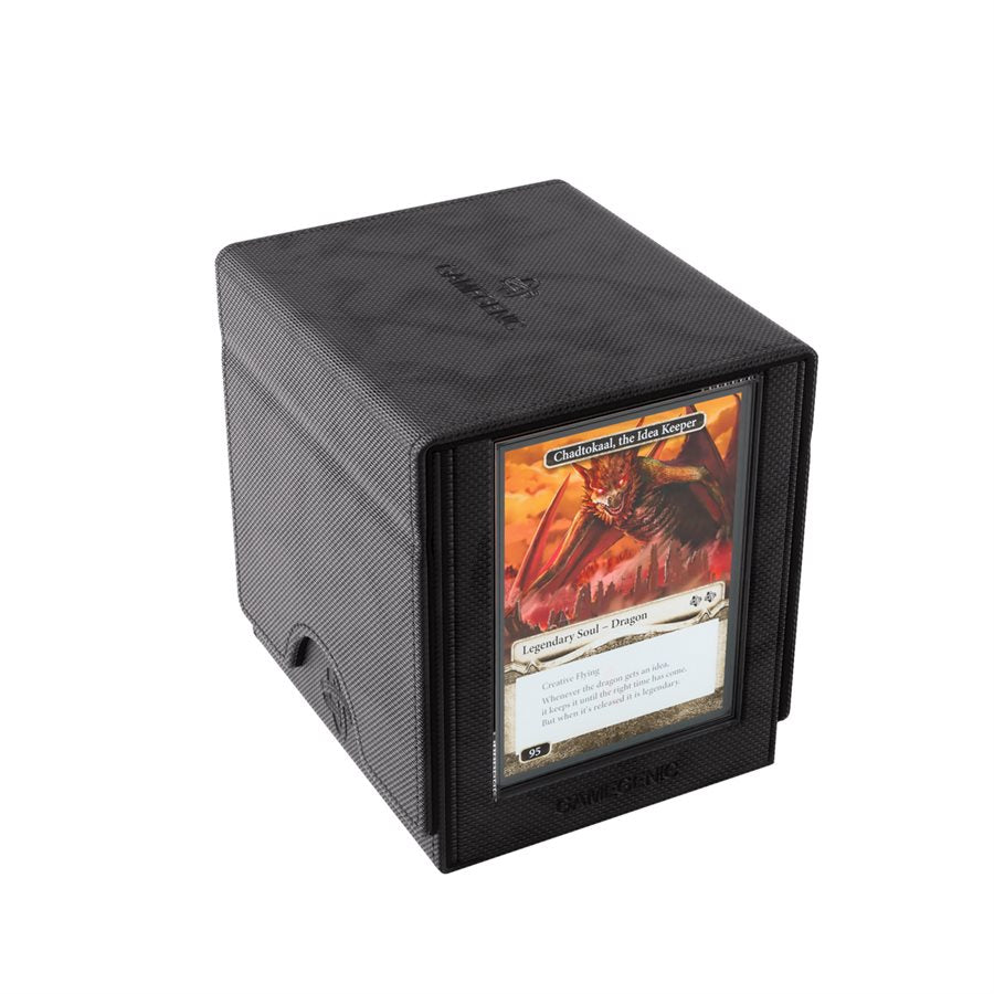Deck Box: Sidekick Pro XL: Black (100 ct) - Trinity Hobby