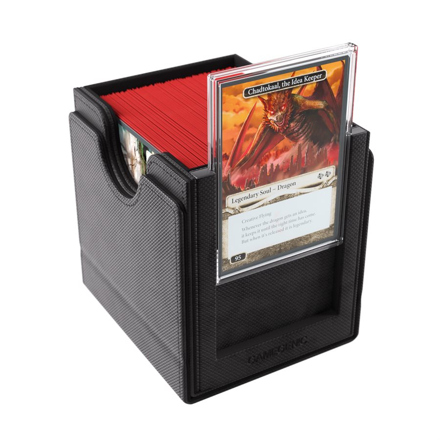 Deck Box: Sidekick Pro XL: Black (100 ct) - Trinity Hobby