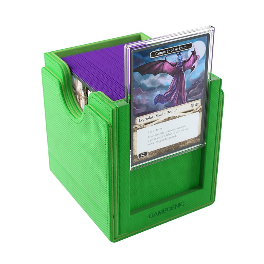 Deck Box: Sidekick Pro XL Green (100ct) - Trinity Hobby