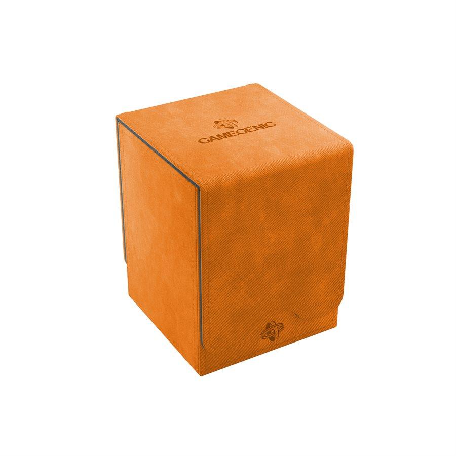 Deck Box: Squire Convertible Orange (100ct) - Trinity Hobby