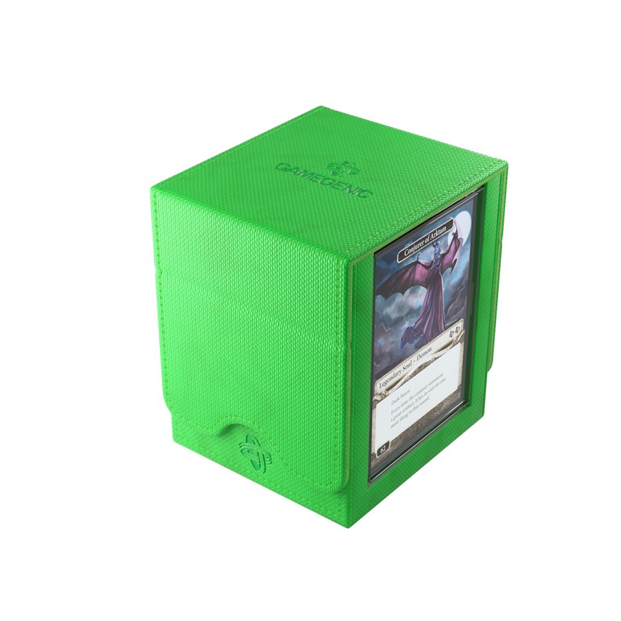 Deck Box: Squire Plus XL: Green (100 ct) - Trinity Hobby