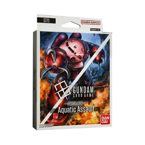 [Pre-Order] GUNDAM CG ST-11 AQUATIC ASSAULT STARTER DECK (ETA 2026-09-25)