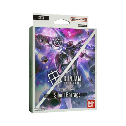 [Pre-Order] GUNDAM CG ST-13 SILENT BARRAGE STARTER DECK (ETA 2026-09-25)