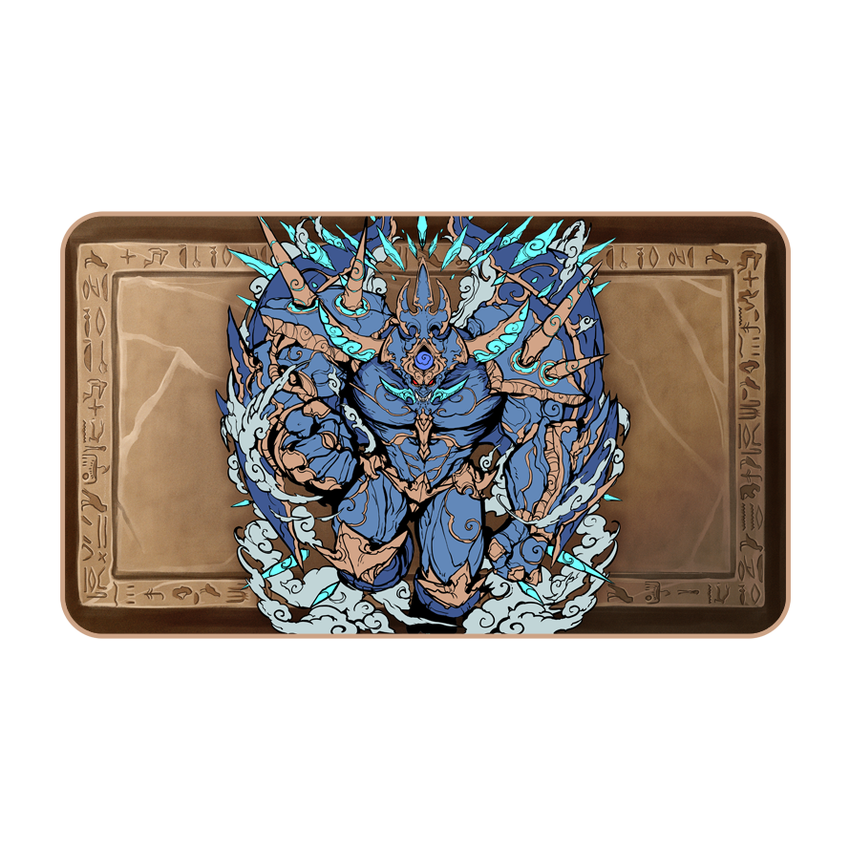 Manamoon GODS OF THE NILE 1-Player Deluxe Rubber Playmat (Limit 1 Per Person) - Trinity Hobby