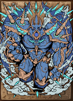 Manamoon GODS OF THE NILE Sleeves - Fist of Fate / JP (100ct) (Limit 1 Per Person)