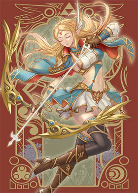 Manamoon Goddess Bow Sleeves (70ct) Standard (Limit 1 Per Person) - Trinity Hobby