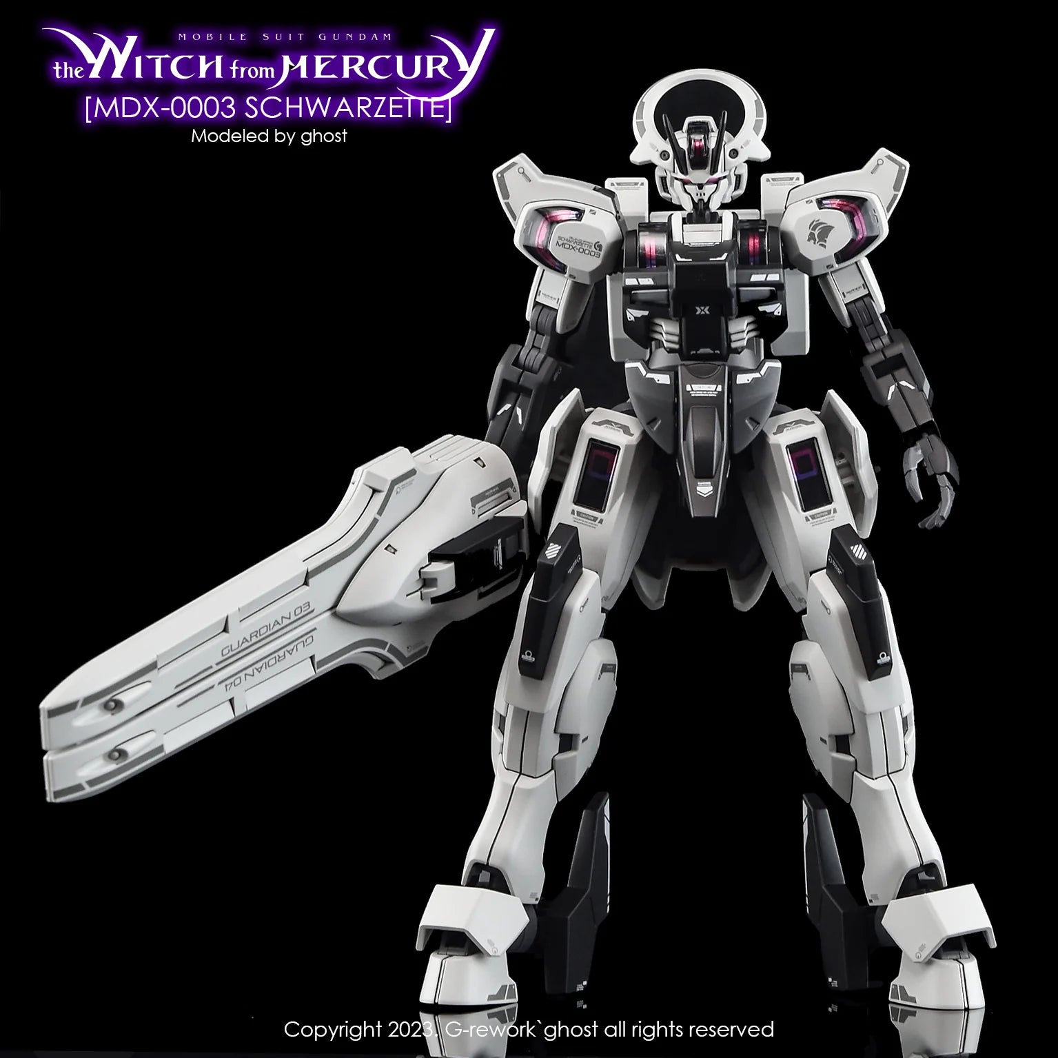 G-Rework [HG] [witch from mercury] SCHWARZETTE Water Decal - Trinity Hobby