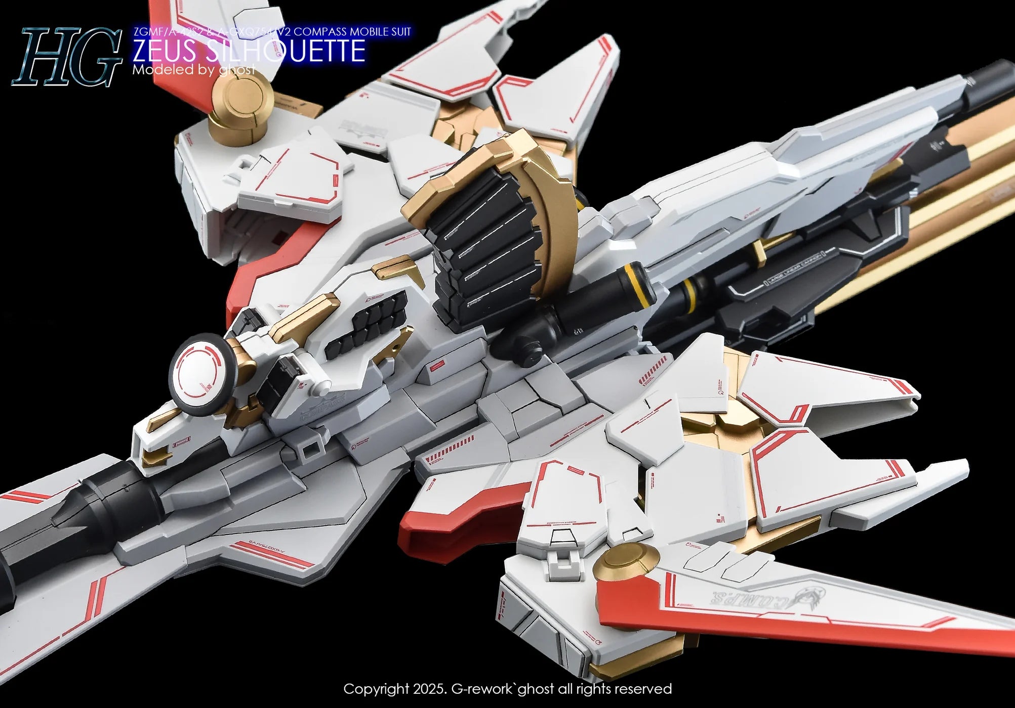 GREWORK [HG] Zeus Silhouette Decal - Trinity Hobby