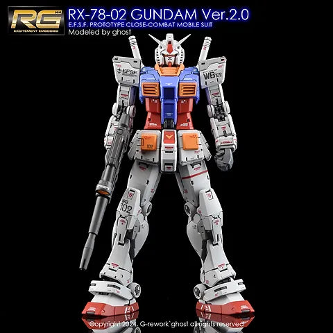 G-Rework [RG] RX-78-2 GUNDAM Ver.2.0
