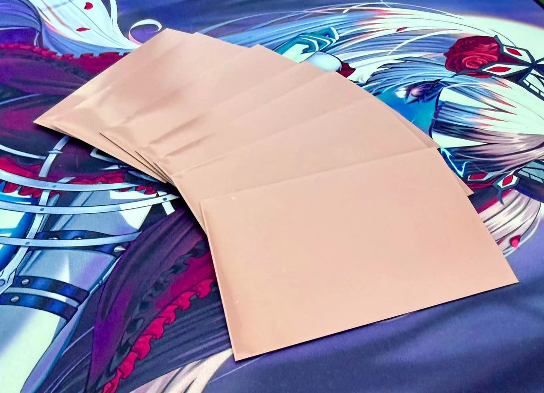 Manamoon DUALISM Pink/Blue Dual-Toned Satin Sleeves (120ct) - Japanese