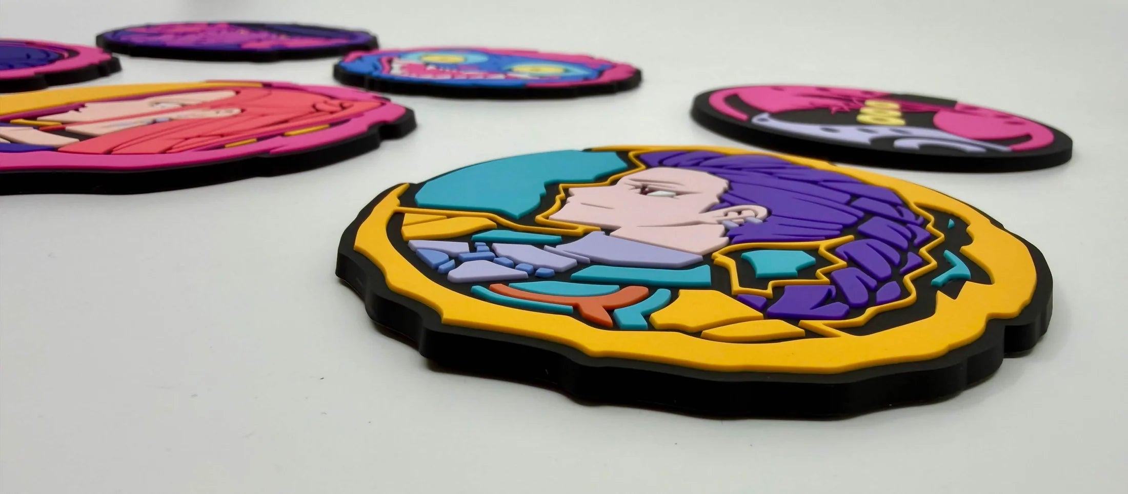 Manamoon Demon Huntrix Vinyl Coasters (Set of 6)