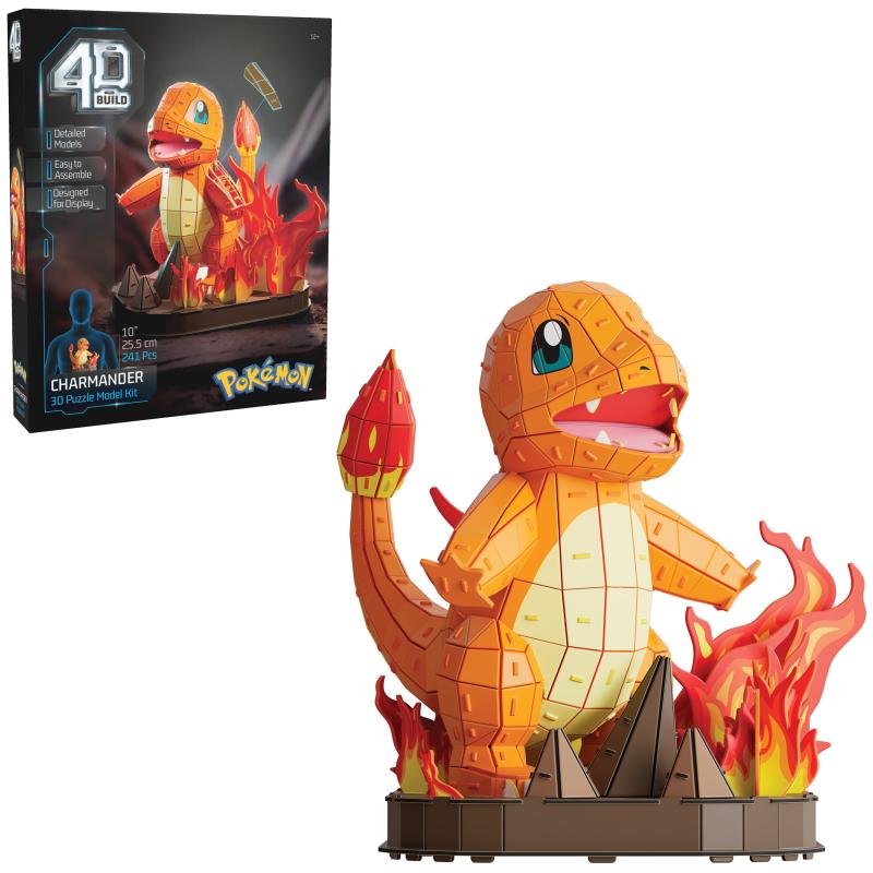 POKEMON 4D ASSORTED PUZZLES - Charmander