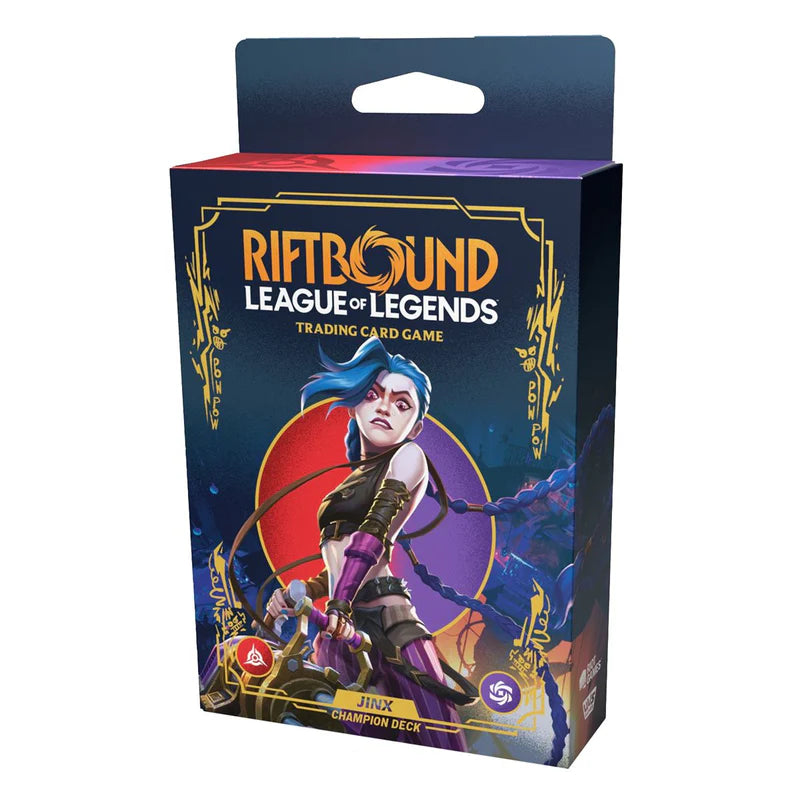 (MAX 1) League of Legends Riftbound TCG: Origins Champion Deck Jinx
