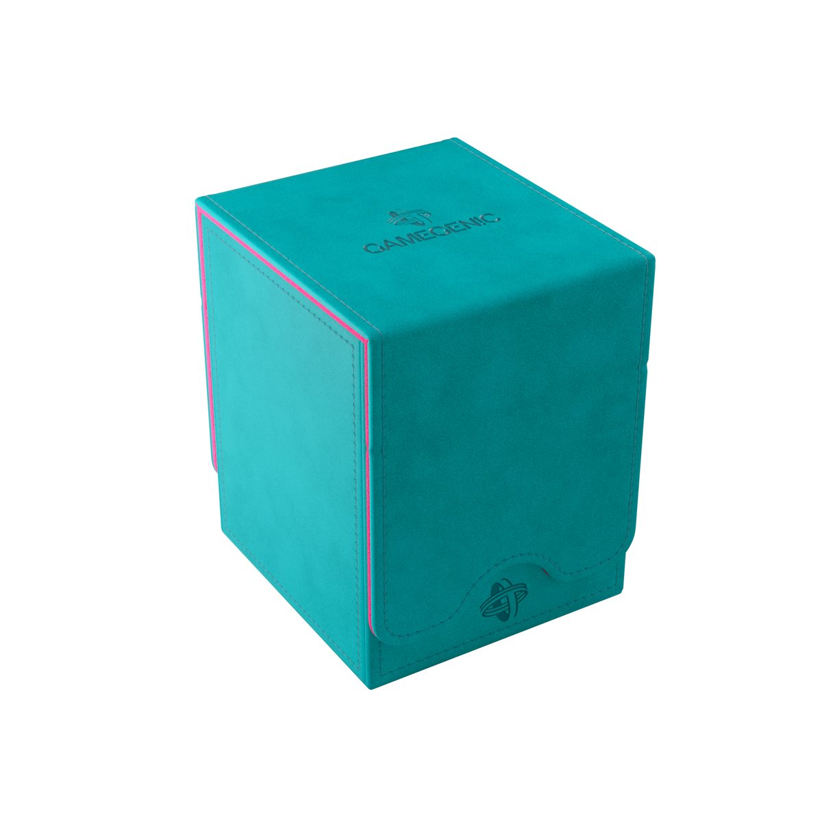 Deck Box: Squire XL: Teal/Pink (100 ct) - Trinity Hobby
