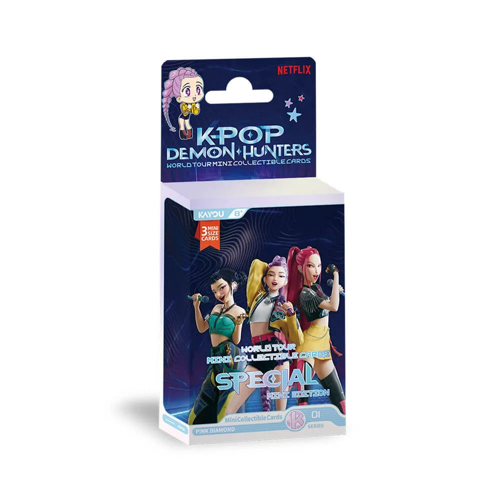 K POP DEMON HUNTERS WORLD TOUR MINI CARDS