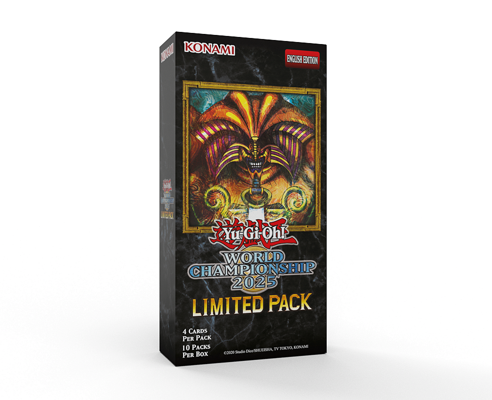 YGO LIMITED PACK WORLD CHAMPIONSHIP  BOOSTER 2025 - Trinity Hobby