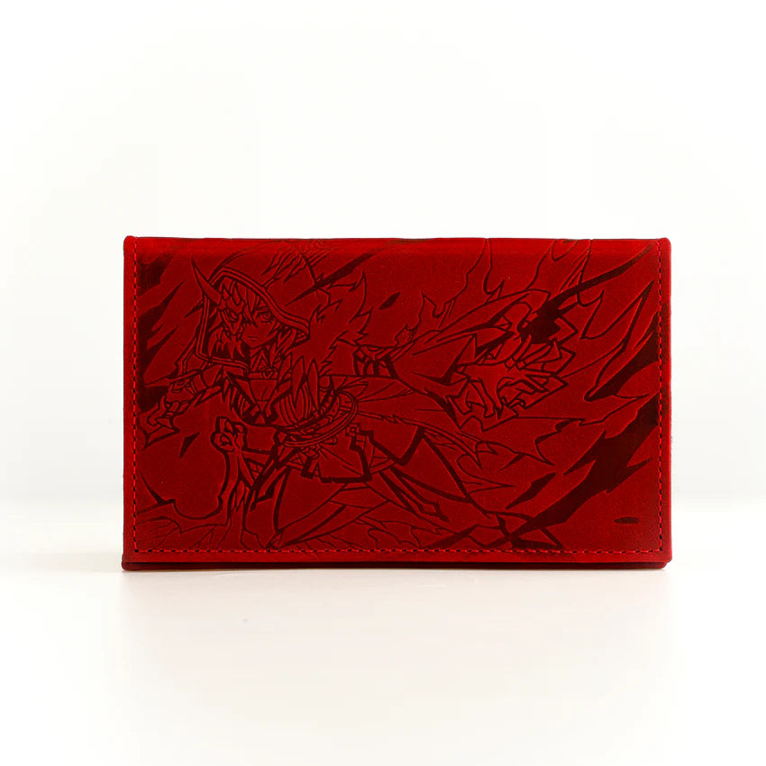 Manamoon Red Belle - Crimson Curse - Genuine Leather Dicewinder Deck Box (Limit 1 Per Person) - Trinity Hobby