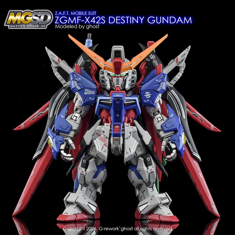 G-rework [MGSD] Destiny Gundam Water Decal