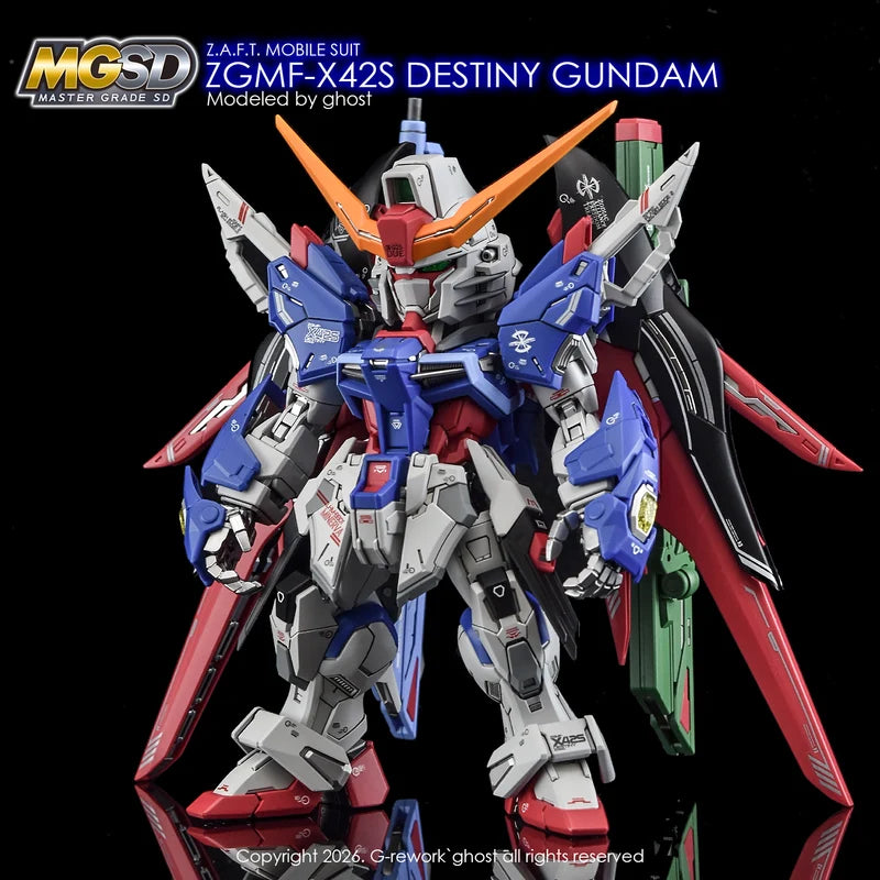 G-rework [MGSD] Destiny Gundam Water Decal