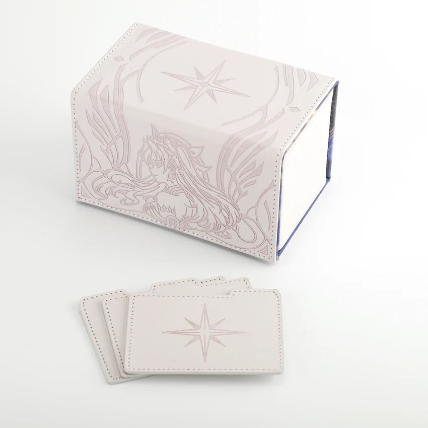 Manamoon Innana, Mistress of Heaven Dicewinder - Genuine Leather Deck Boxes (Limit 1 Per Person)