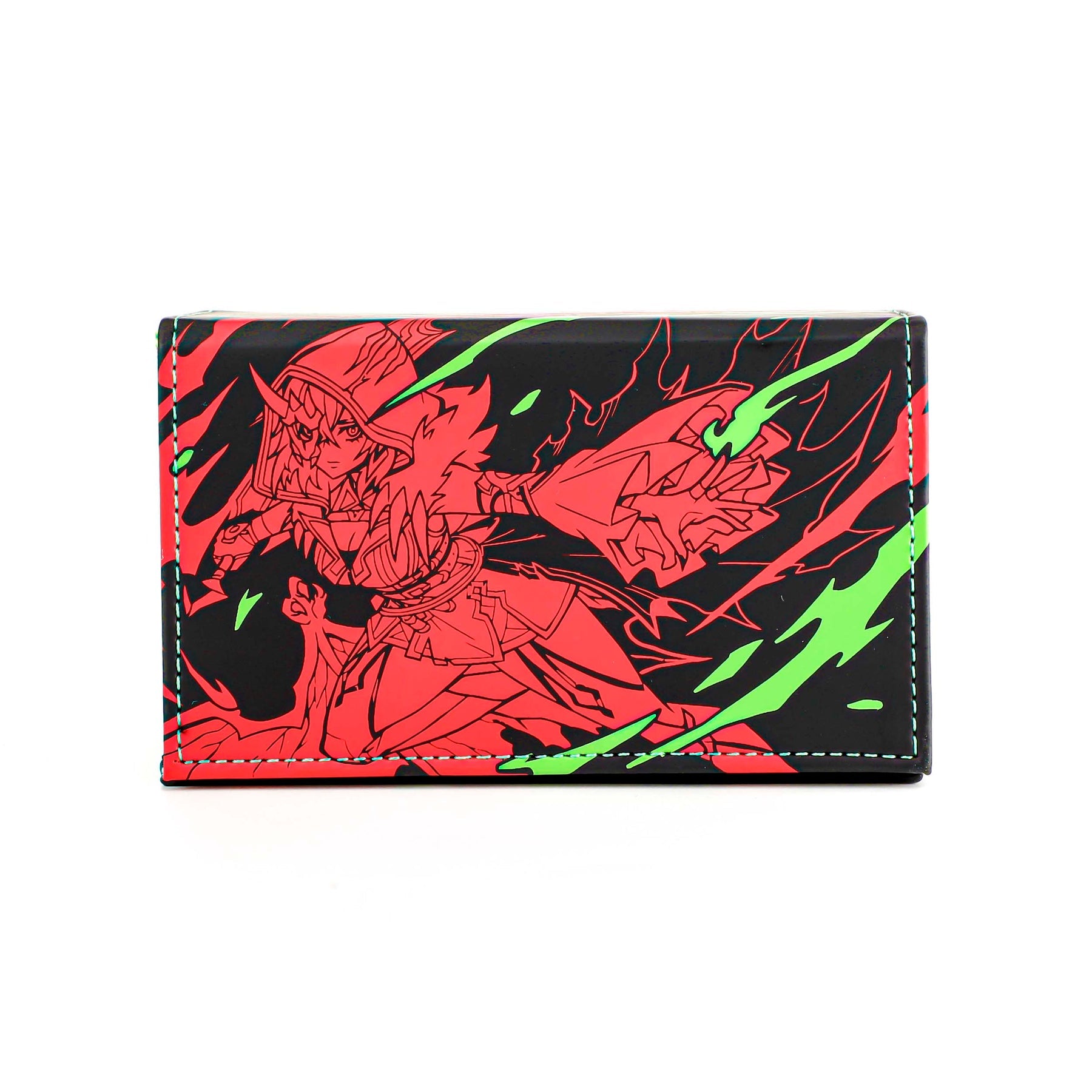 Manamoon Red Belle - Viridian Vex - Faux Leather Dicewinder Deck Box (Limit 1 Per Person) - Trinity Hobby