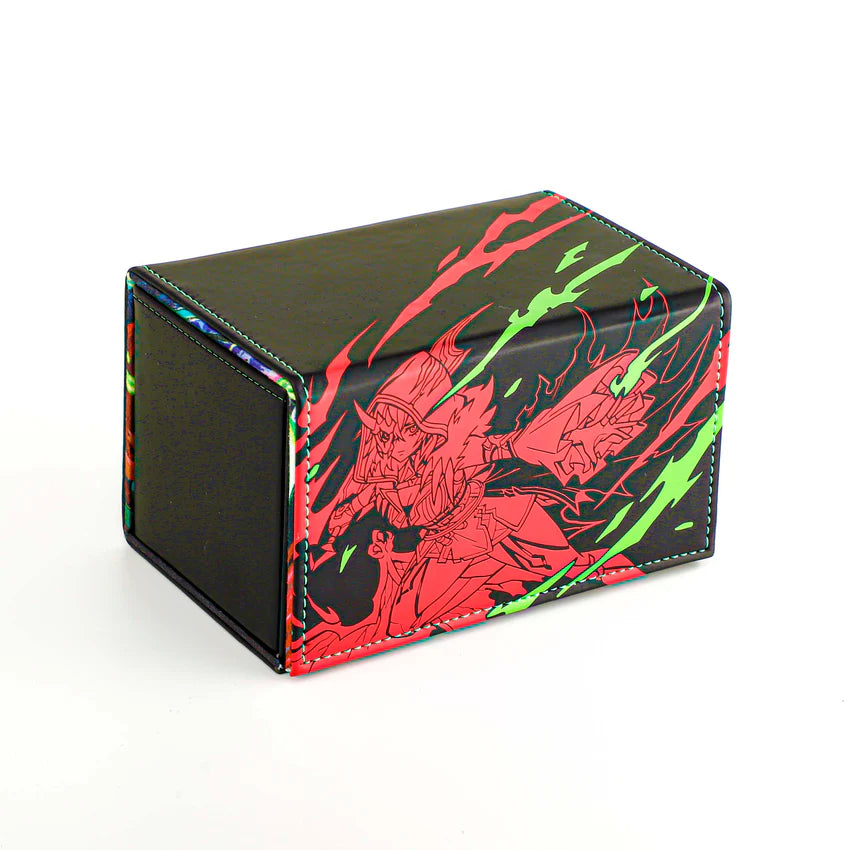 Manamoon Red Belle - Viridian Vex - Faux Leather Dicewinder Deck Box (Limit 1 Per Person) - Trinity Hobby