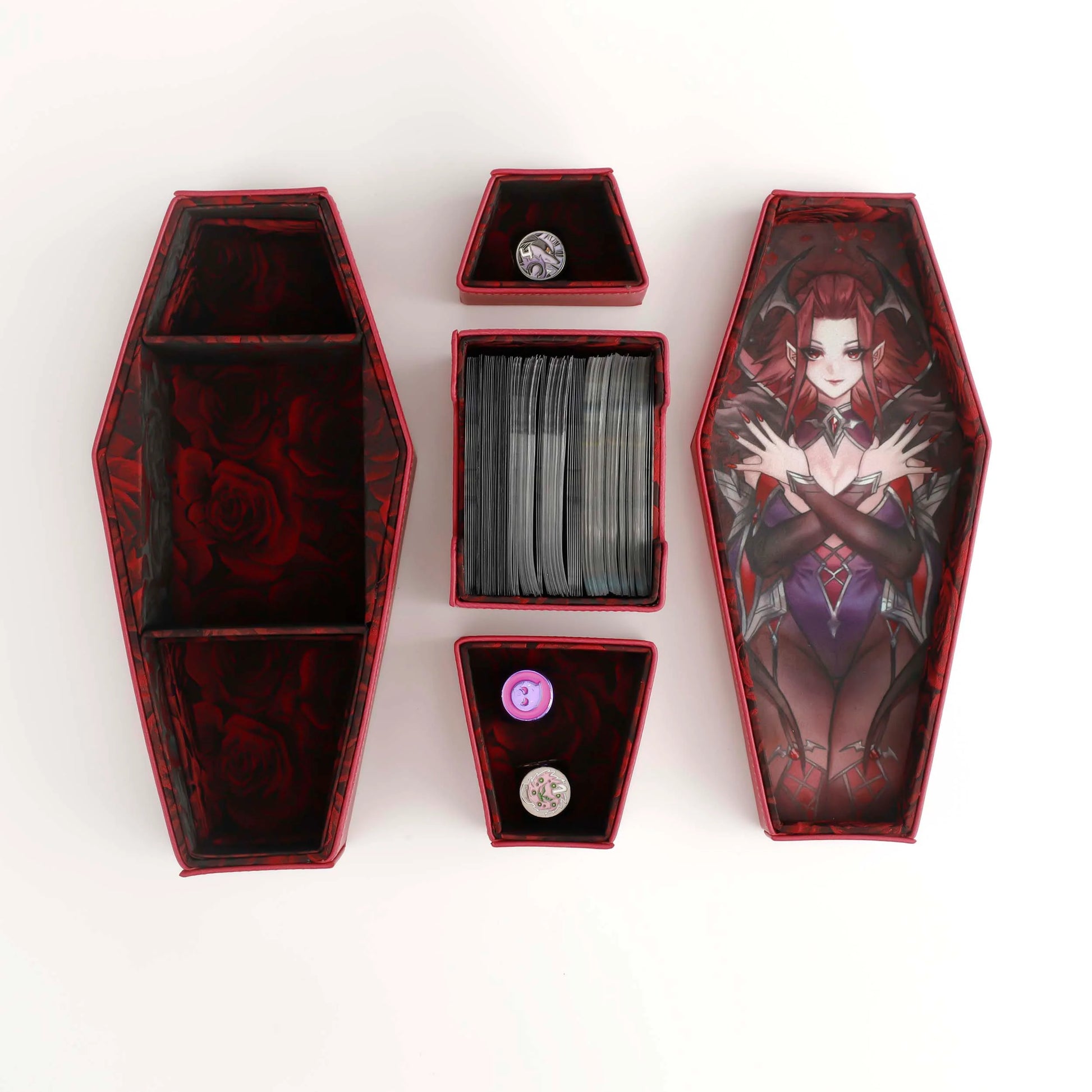 Manamoon Rosen Dhampir Coffin Deck Box (Limit 1 Per Person) - Trinity Hobby