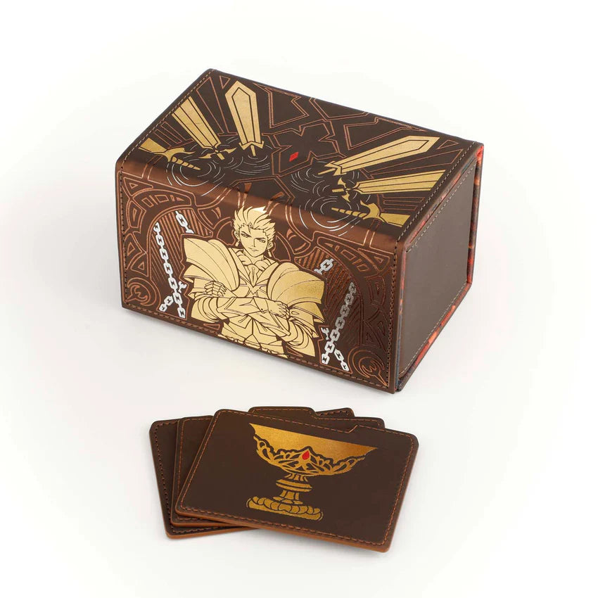 Manamoon Kings of Providence Faux Leather Dicewinder Deck Boxes - King of Heroes (Limit 1 Per Person) - Trinity Hobby