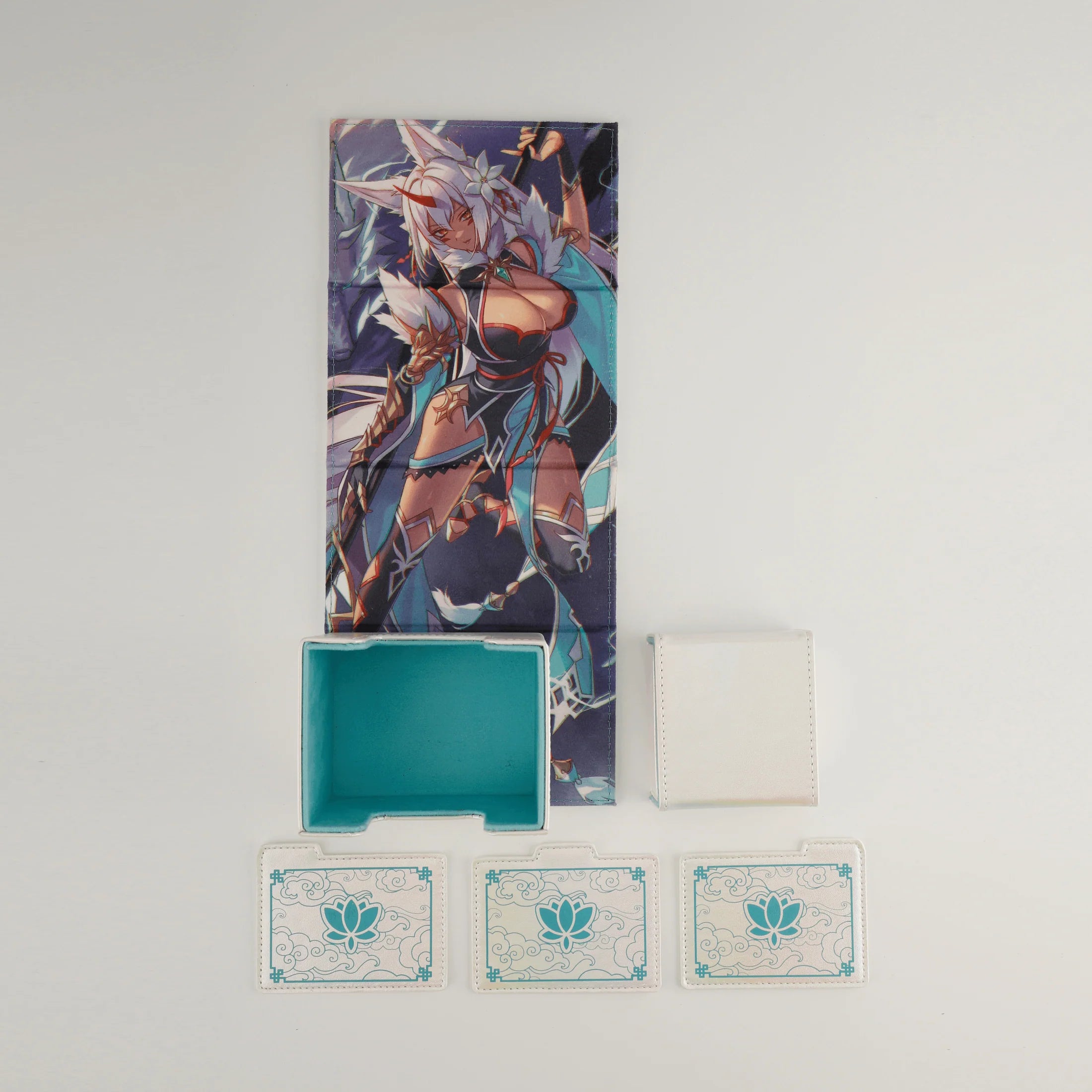 Manamoon Oni Blossom Farra Dicewinder Deck Boxes [Faux/PU] (Limit 1 Per Person)