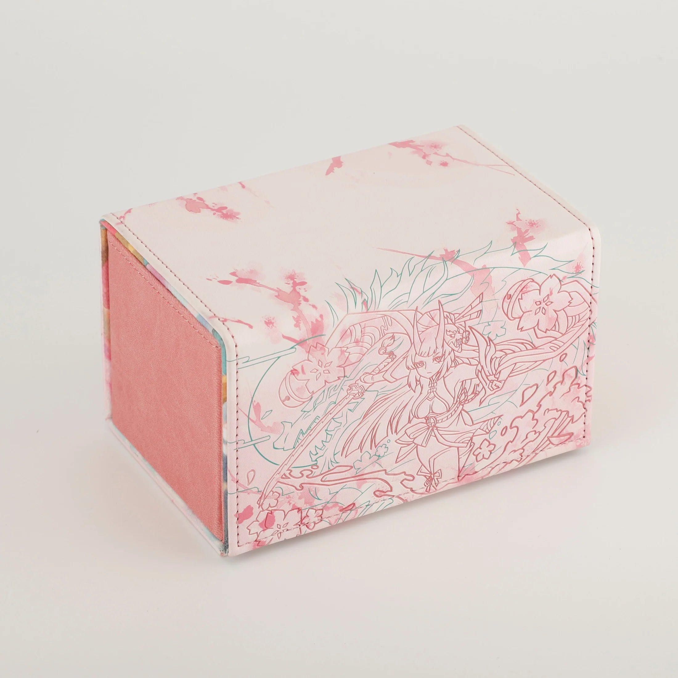 Manamoon Oni Blossom Ariza Dicewinder Deck Boxes [Faux/PU] (Limit 1 Per Person)