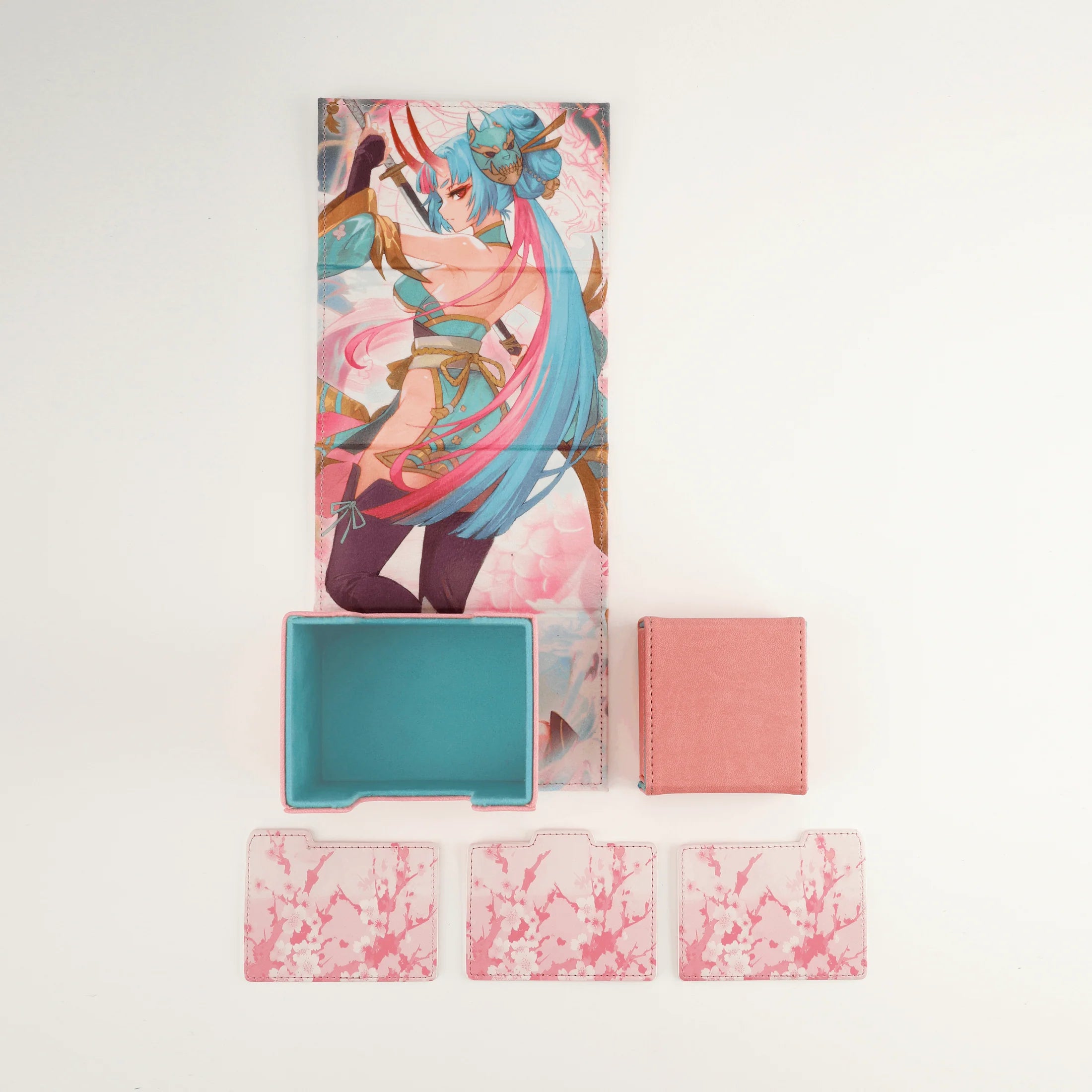 Manamoon Oni Blossom Ariza Dicewinder Deck Boxes [Faux/PU] (Limit 1 Per Person)
