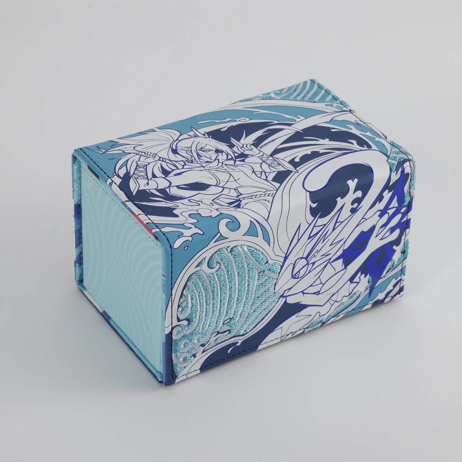 [Pre-Order] Manamoon Ionian Champions Dicewinder-X Deck Box AQUA NINJA (Limit 1 Per Person) (ETA Q2/Q3 2026) - Trinity Hobby