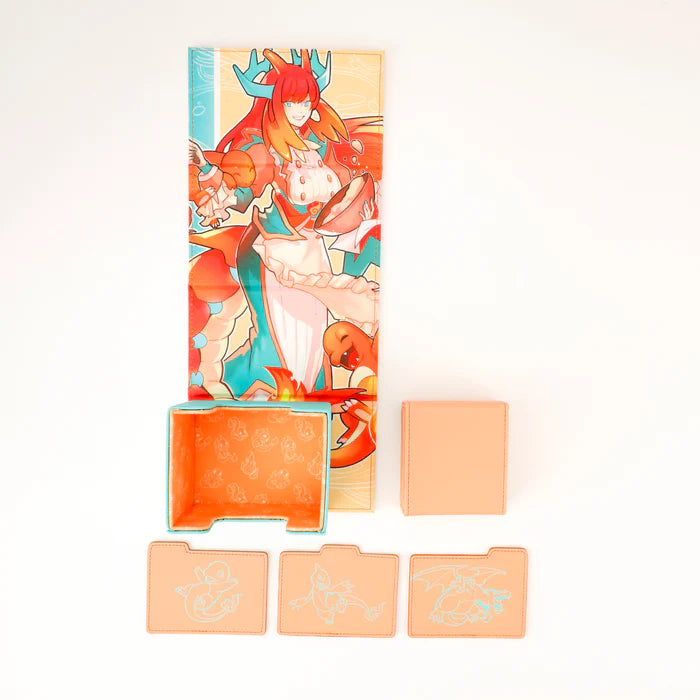 Manamoon Pokemaids - Kitchzardo Dicewinder Deck Boxes (Limit 1 Per Person) - Trinity Hobby