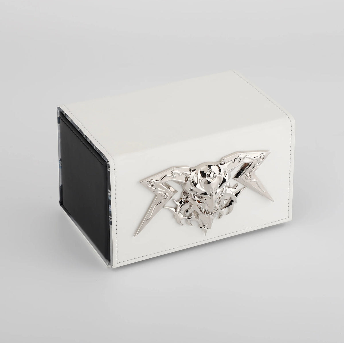 Manamoon Platinum Lorde Dicewinder Deck Box (Limit 1 Per Person)