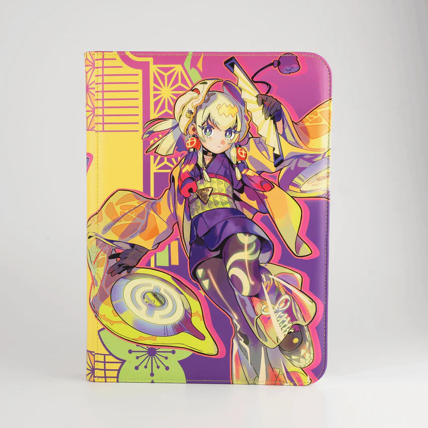 Manamoon Neon Maikos 9-Pocket Trading Card Album (Limit 1 Per Person) - Trinity Hobby