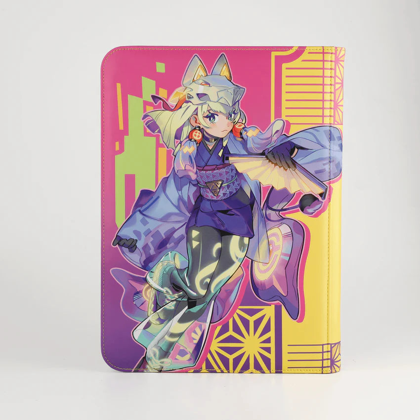 Manamoon Neon Maikos 9-Pocket Trading Card Album (Limit 1 Per Person) - Trinity Hobby