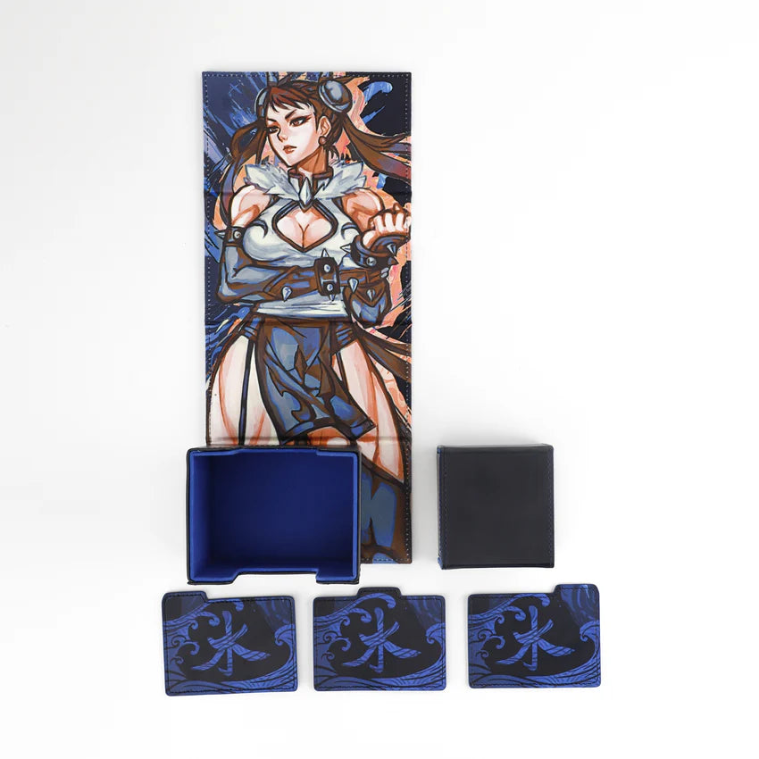 Manamoon Blazicammy x Li-Cario Dicewinder Deck Boxes - Li-Cario (Limit 1 Per Person) - Trinity Hobby
