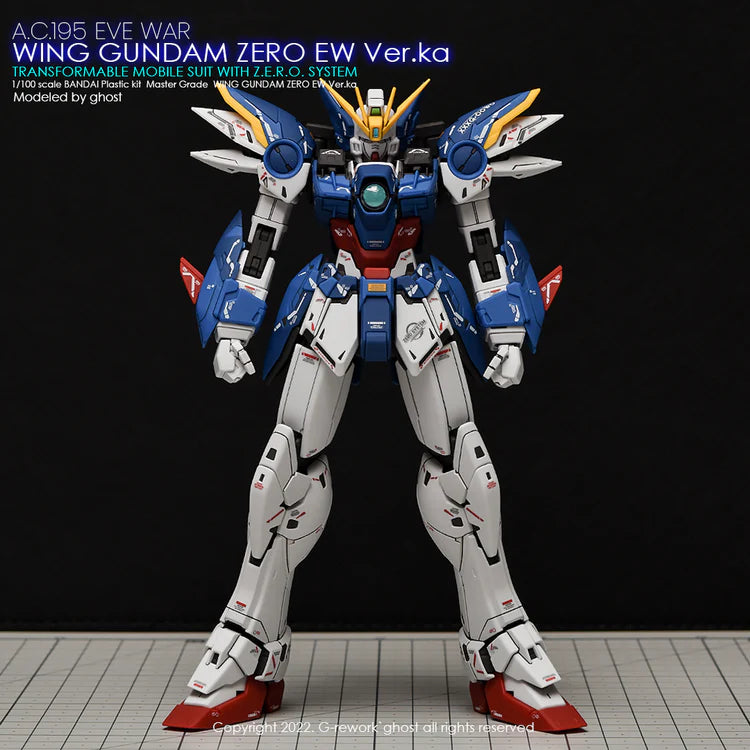 G-rework [MG] WING ZERO EW Ver.ka Water Decal - Trinity Hobby