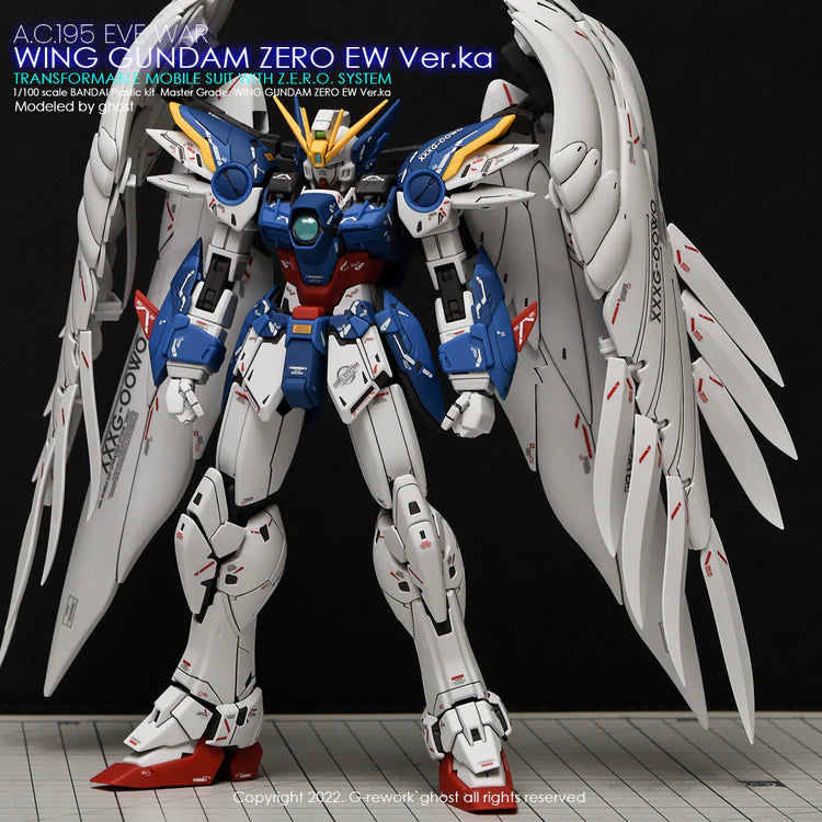G-rework [MG] WING ZERO EW Ver.ka Water Decal - Trinity Hobby