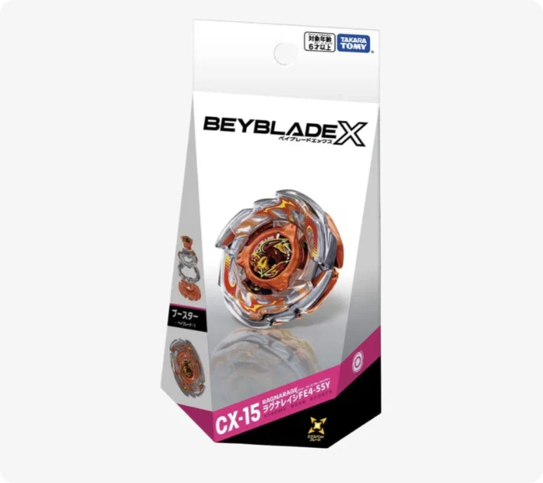 [Pre-Order] Beyblade X CX-15 Ragna Rage FE4-55Y (ETA END OF MARCH) - Trinity Hobby
