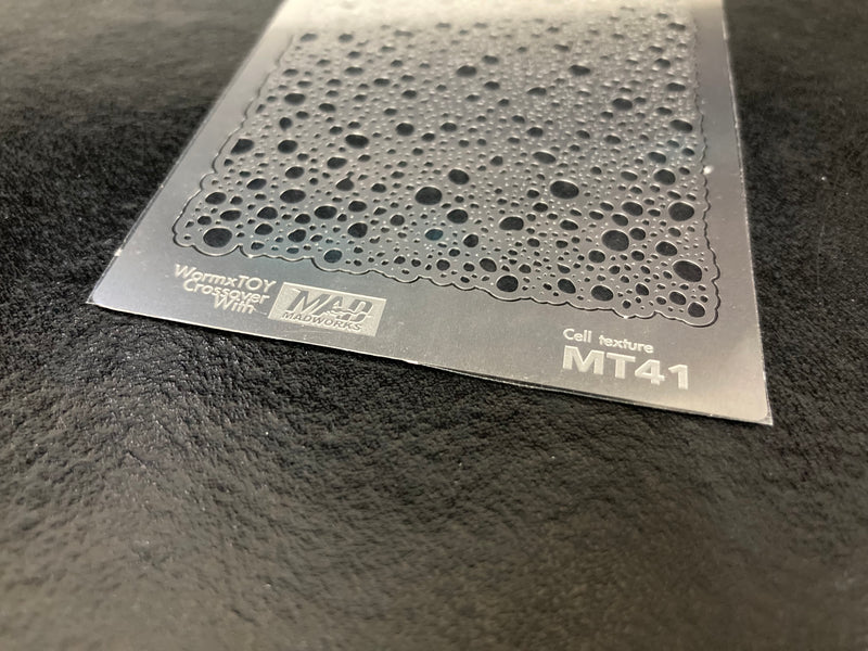 Madworks MT41 Airbrush Organic Texture Stencil - Trinity Hobby